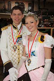 Tollemogei Geisenhausen e.V.  Prinzenpaar 2012 / 2013 Julia I. und Jakob I. (©Foto: Martin Schmitz)